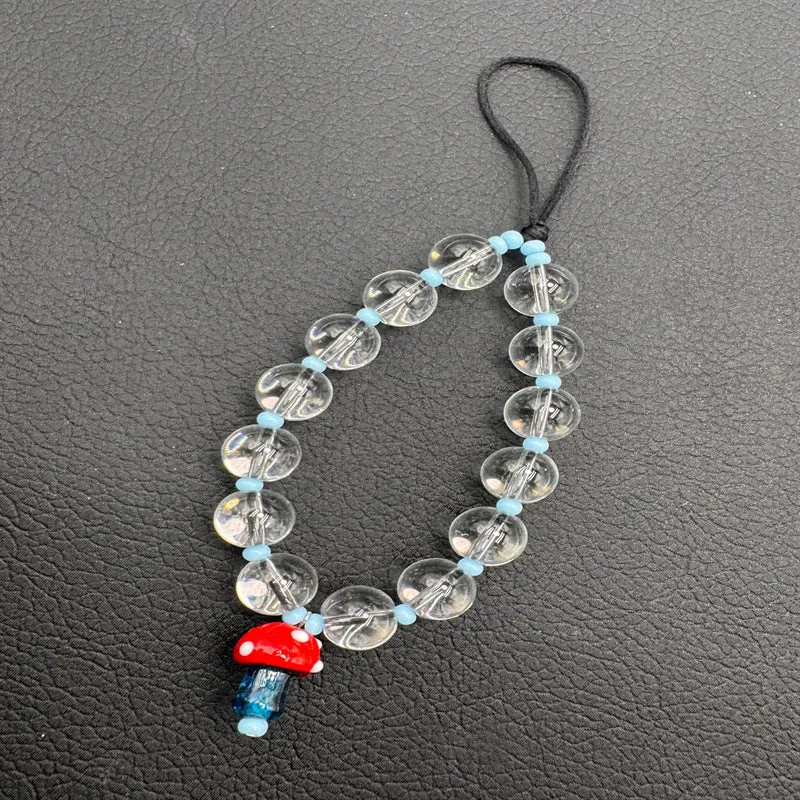 Einzigartiger Perlen-Handy Charm Halter Brehn