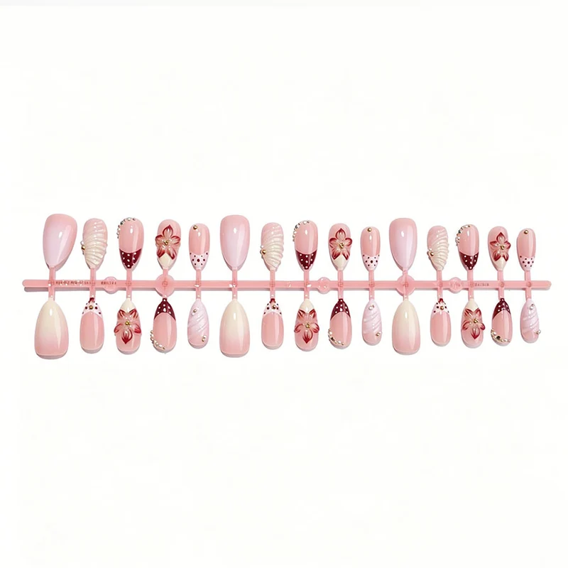 Florales Nagelkunst Design-Kit Karnz