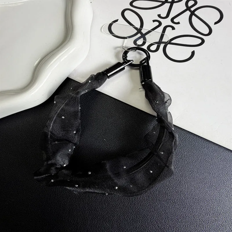 Dekorativer Chiffon Charm Schlüsselanhänger Brehn
