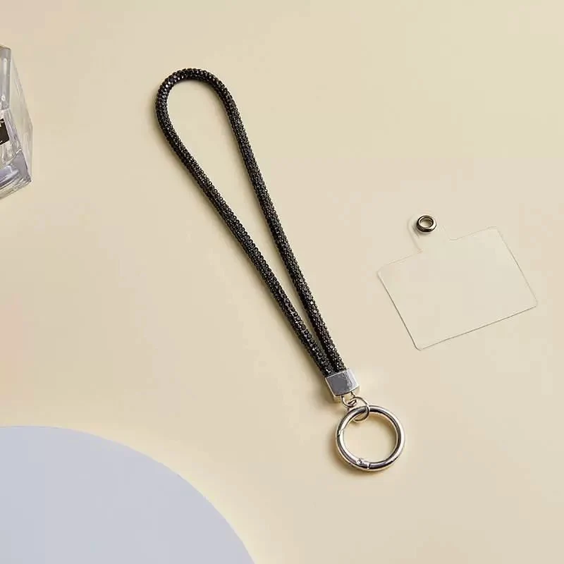 Glänzender Strass-Handy-Lanyard-Halter Brehn