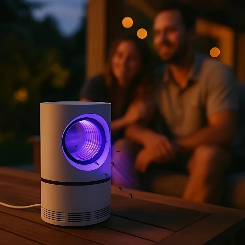 Skanto | Elektrische UV-Insektenvernichter Lampe Mückenfalle