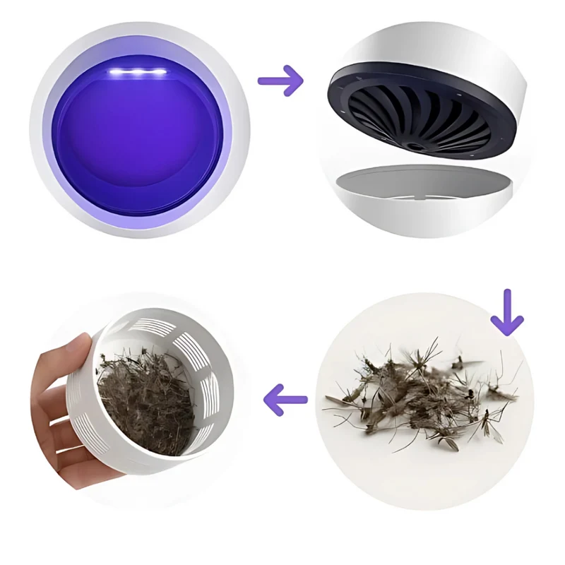 Skanto | Elektrische UV-Insektenvernichter Lampe Mückenfalle