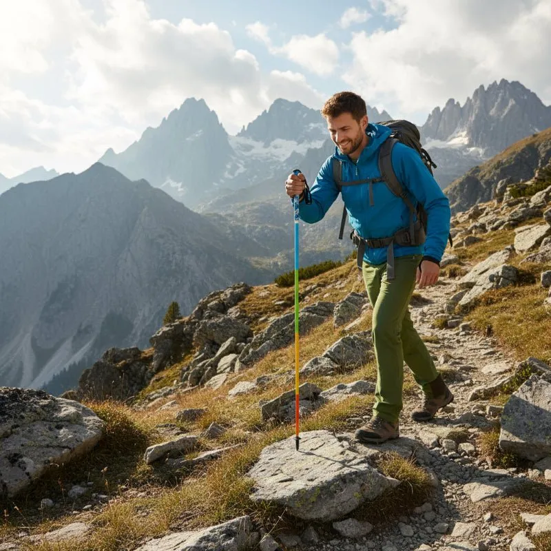 Skanto | Ultraleichte Carbonfaser-Trekkingstöcke für jedes Gelände