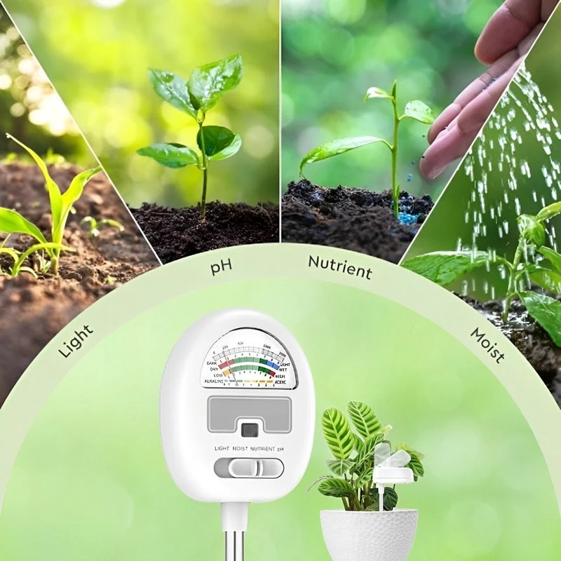 Skanto | 4-in-1 Smart-Bodenmessgerät zur präzisen Pflanzenpflege-Überwachung