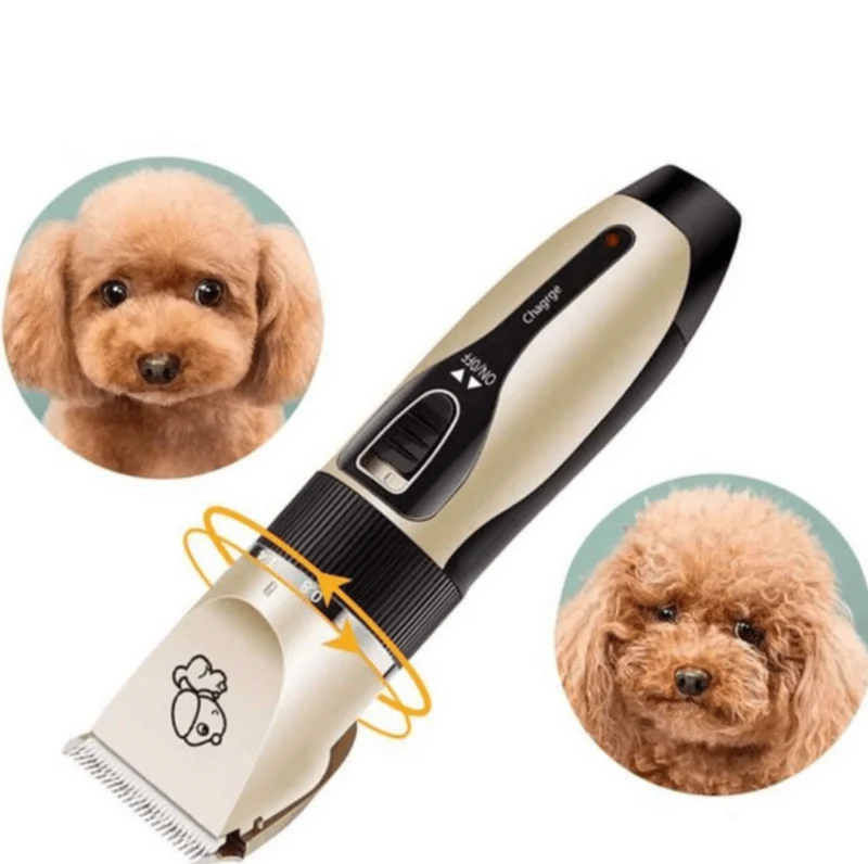 Skanto | Professioneller Hunde-Trimmer mit Bürste für alle Felltypen