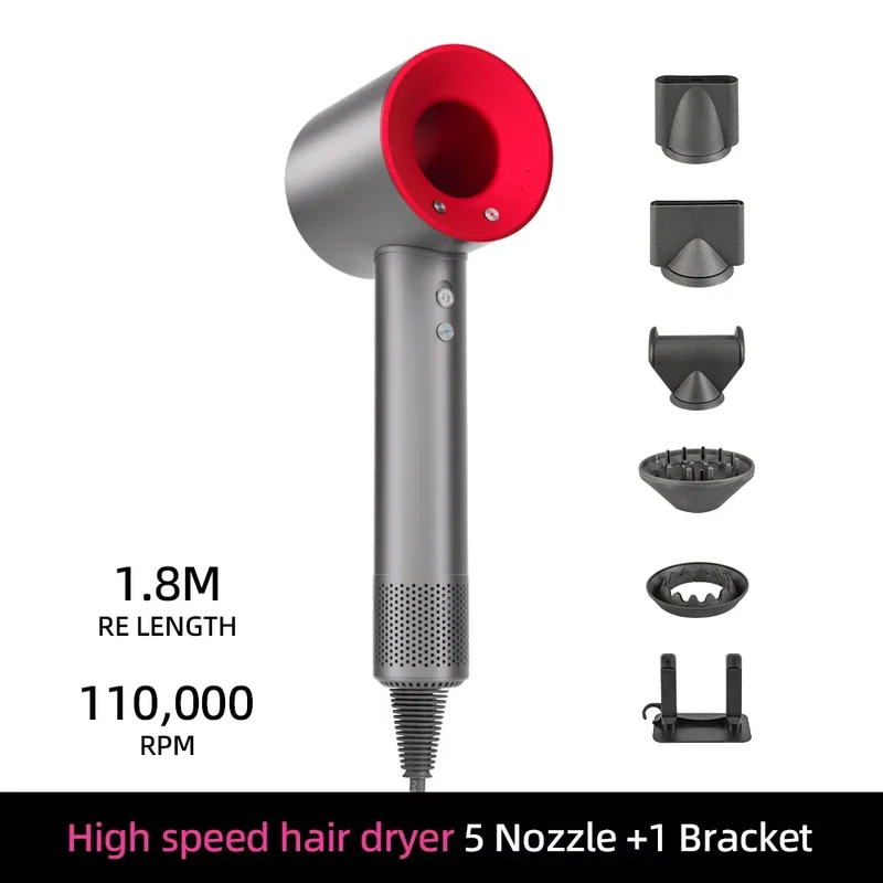 Skanto | Ionen-Haartrockner | 200 Millionen negative Ionen | Intelligente Temperaturregelung | 110.000 U/min
