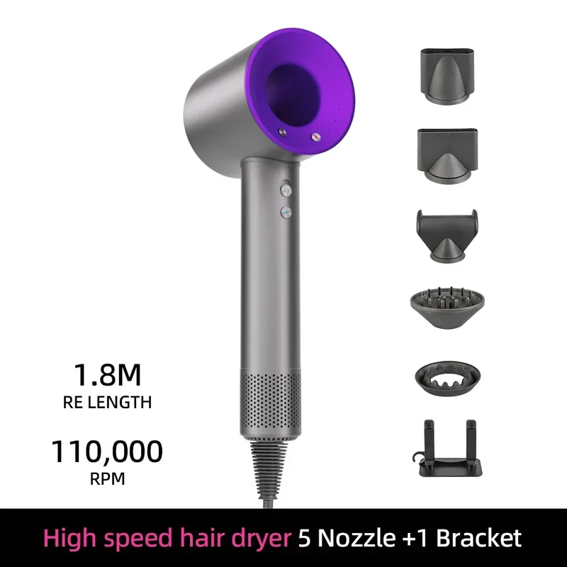 Skanto | Ionen-Haartrockner | 200 Millionen negative Ionen | Intelligente Temperaturregelung | 110.000 U/min