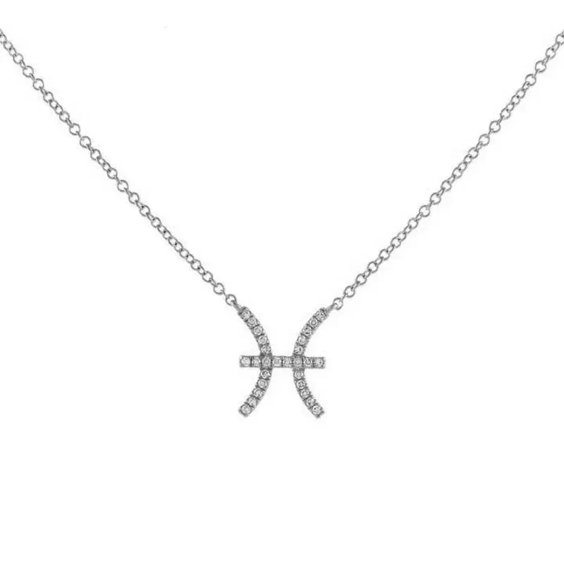 Skanto | Zierliche Diamant-Sternzeichen-Halskette