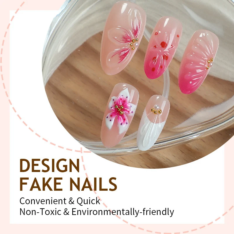 Artisan Floral Design Press-On Nail Set Karnz