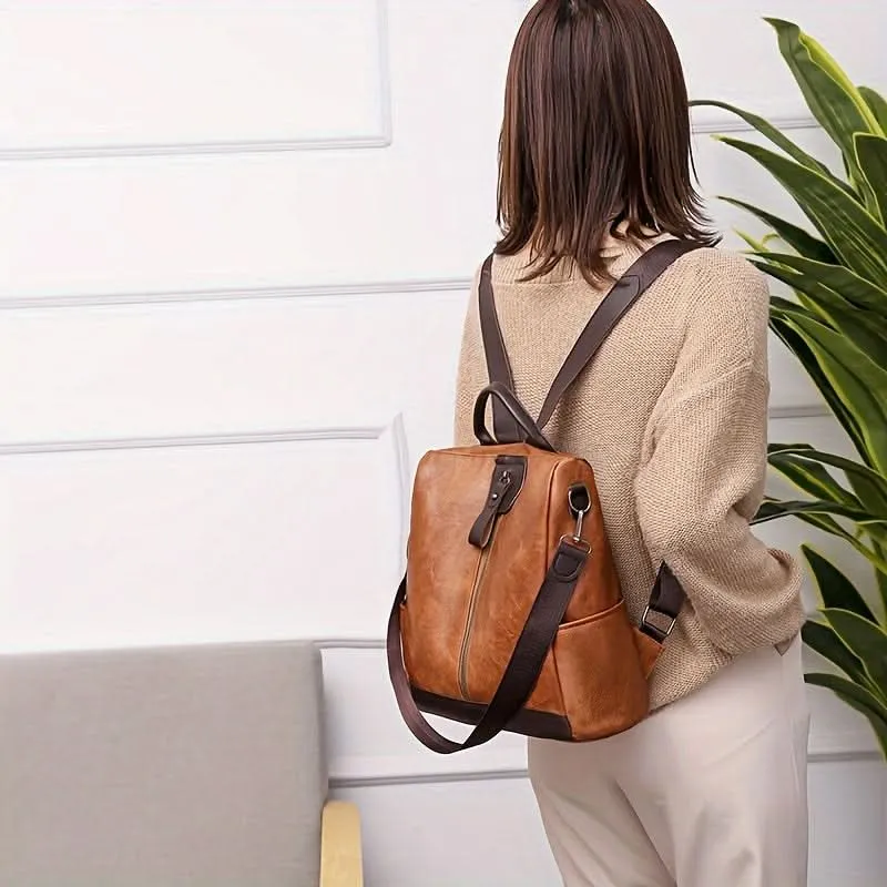 Skanto | Damen Anti-Diebstahl-Reisetasche stilvolle Umhängetasche