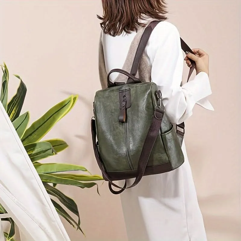 Skanto | Damen Anti-Diebstahl-Reisetasche stilvolle Umhängetasche