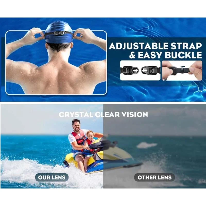 Skanto Breitblick Anti-Beschlag-Schwimmbrille | Skanto