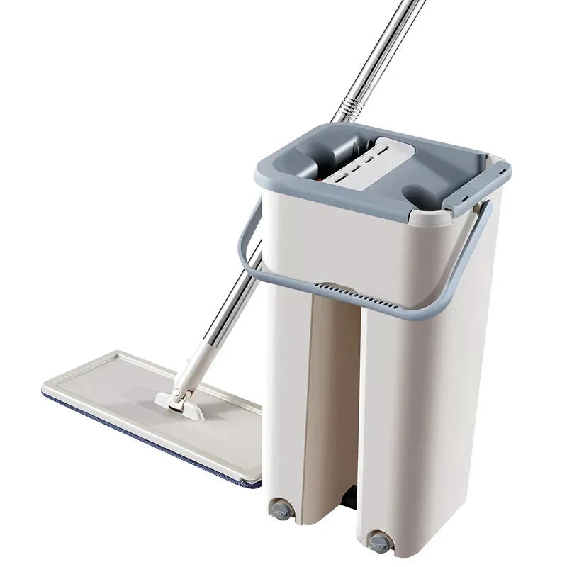 Wischmopp-Eimer mit wiederverwendbaren Mopp-Pads Skanto