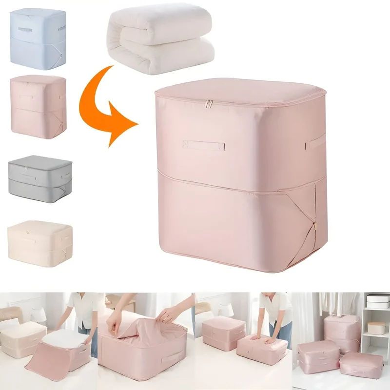 Skanto | SpaceSaver Bag – Kompressions-Aufbewahrungstasche für Kleidung und Bettwäsche