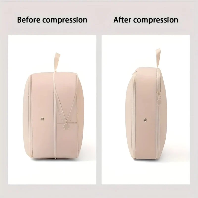 Skanto | SpaceSaver Bag – Kompressions-Aufbewahrungstasche für Kleidung und Bettwäsche