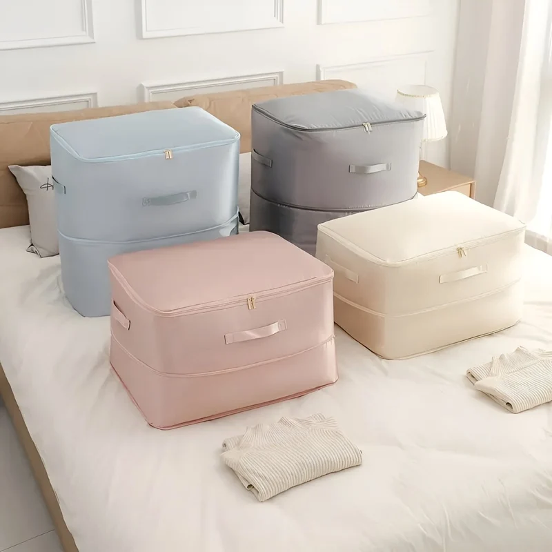 Skanto | SpaceSaver Bag – Kompressions-Aufbewahrungstasche für Kleidung und Bettwäsche