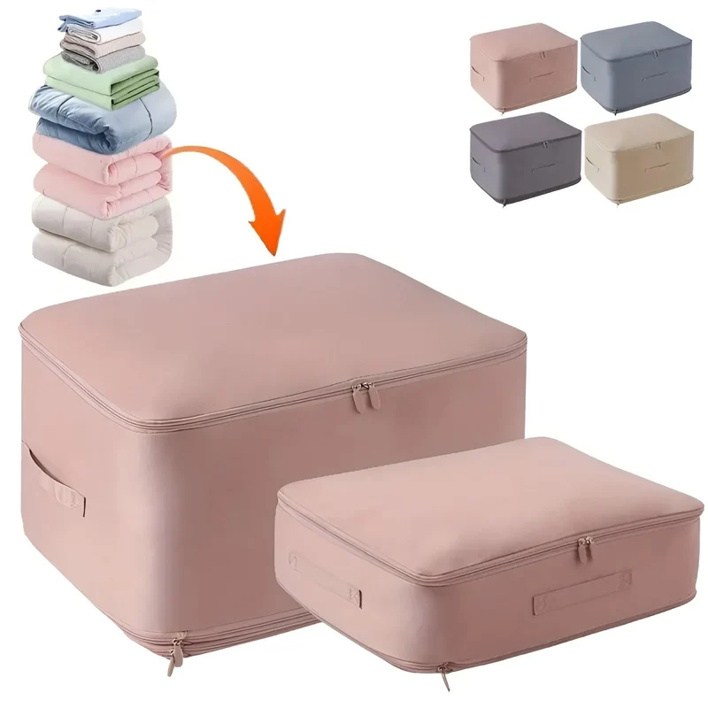 Skanto | SpaceSaver Bag – Kompressions-Aufbewahrungstasche für Kleidung und Bettwäsche