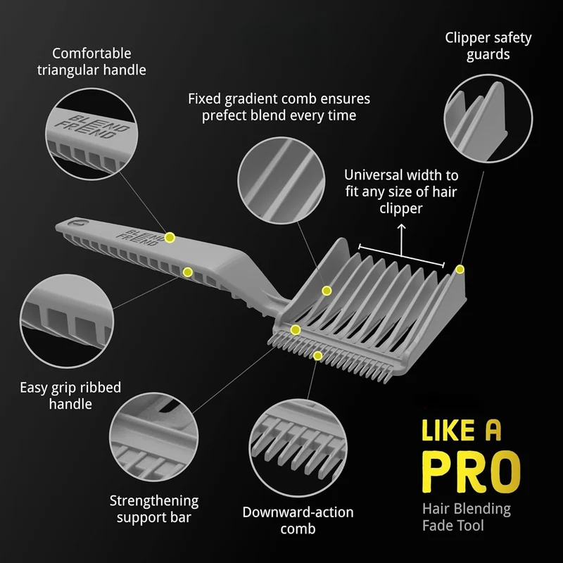 Skanto | Fade Comb – Einfaches Haar-Blending für einen professionellen Look zu Hause