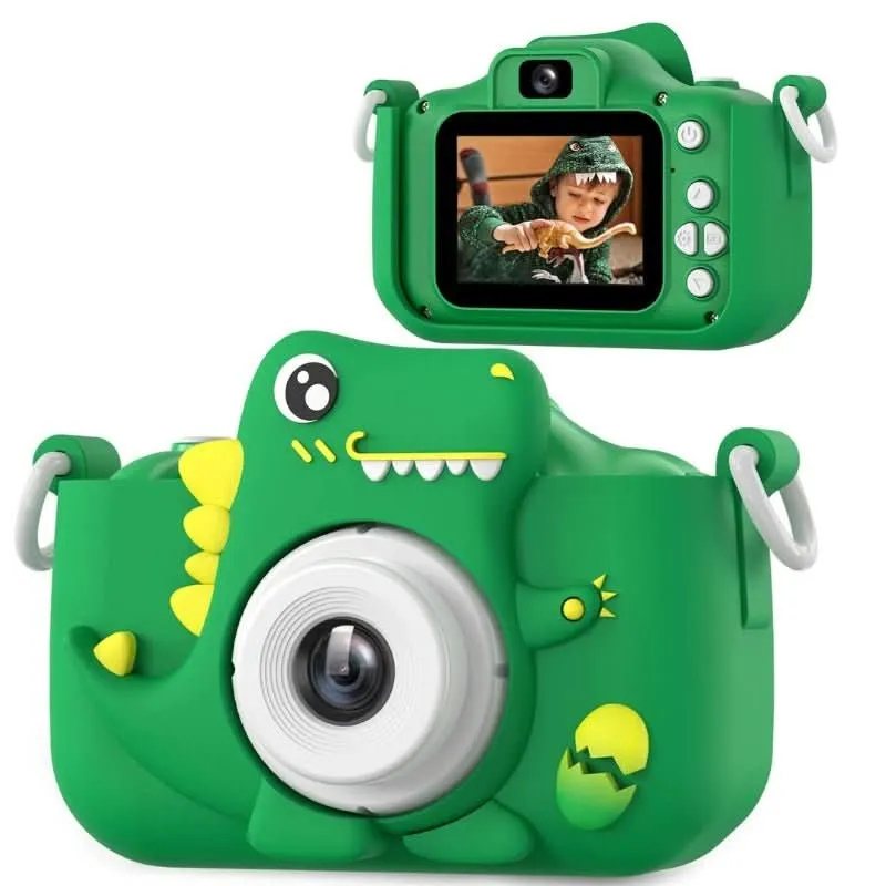 Skanto | PhotoDino – Dinosaurier-Kinderkamera mit 1080p HD & Selfie-Funktion