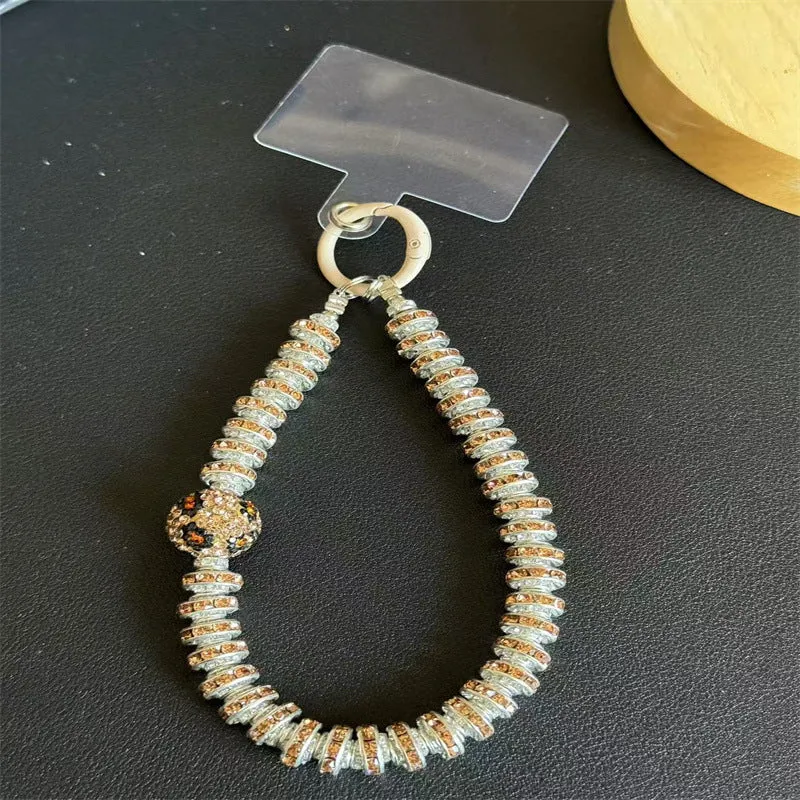 Stylischer Perlen-Schlüsselanhänger Halter Brehn