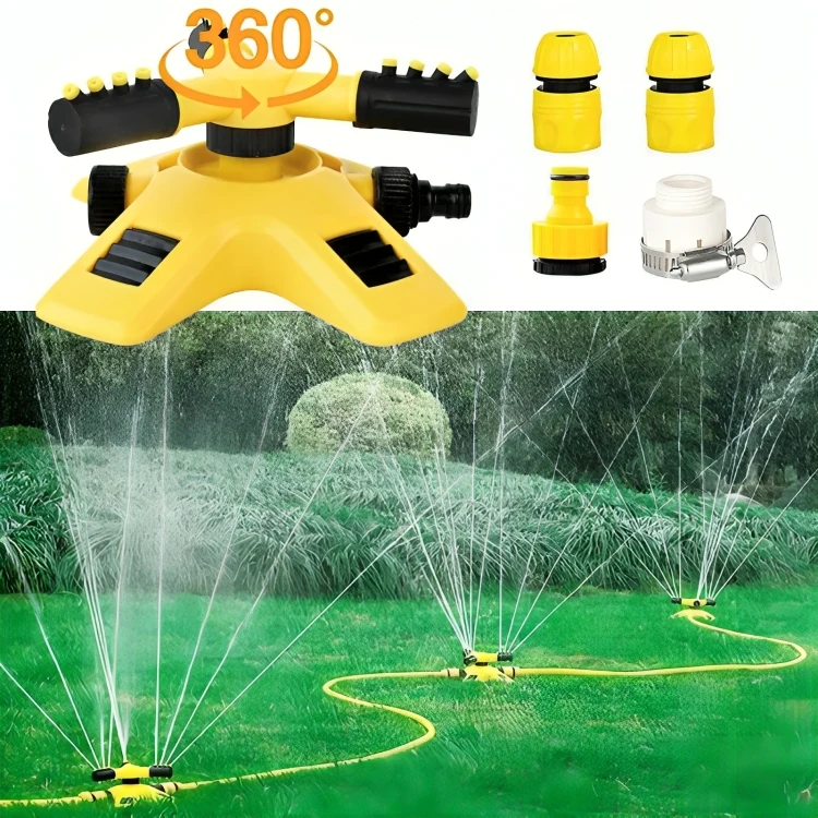 Skanto | Rotierender Rasensprenger – 360° verstellbare Gartenbewässerung