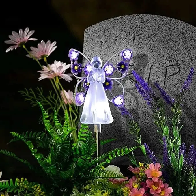 Skanto | Solar Engel LED-Gartenleuchte für Außendekoration