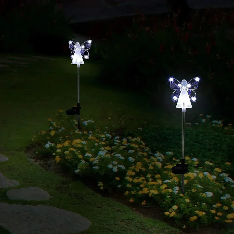 Skanto | Solar Engel LED-Gartenleuchte für Außendekoration