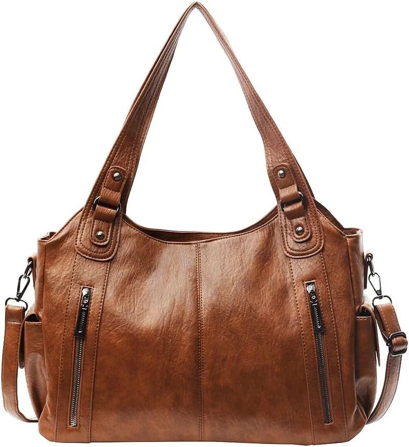 Skanto | Vegane Leder-Beuteltasche (Slouchy Hobo Bag)