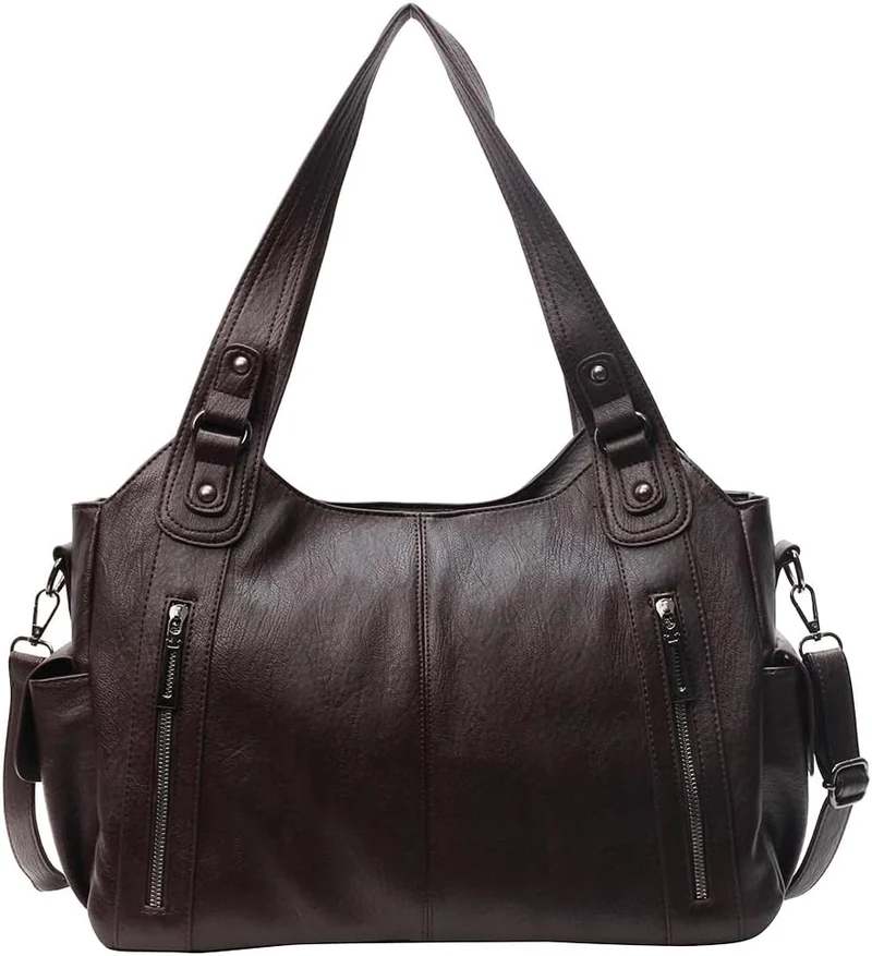 Skanto | Vegane Leder-Beuteltasche (Slouchy Hobo Bag)