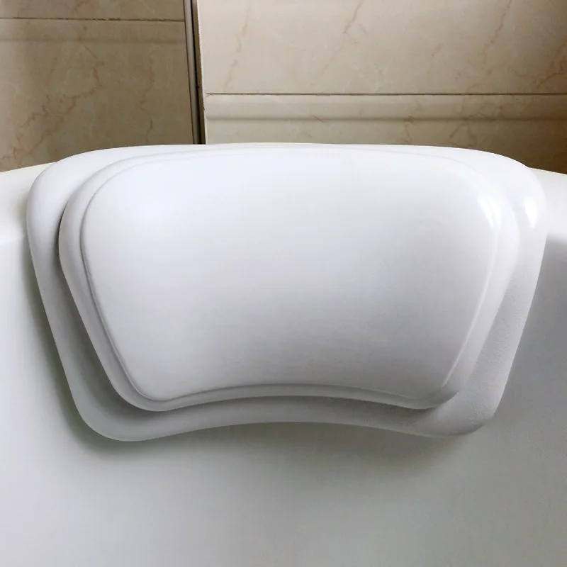 HydroLuxe Rutschfestes Badekissen mit Silikonschaum & PU-Bezug Skanto
