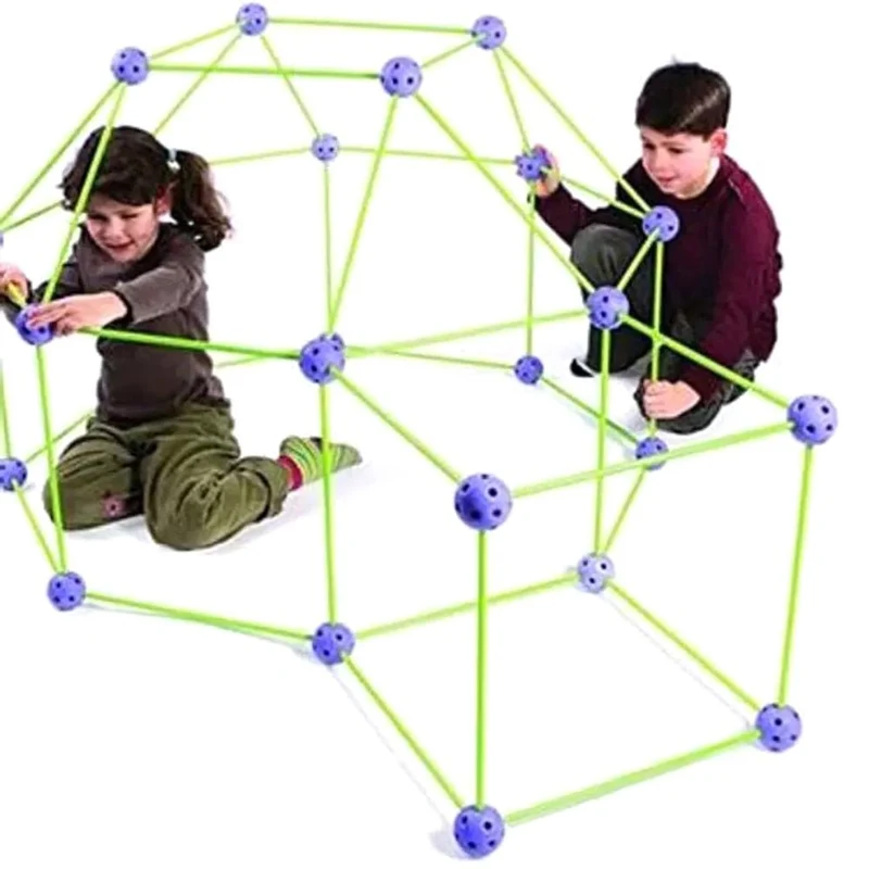 Skanto | Buildadream Zelt – Kreatives Bauspielzeug für Kinder – Fantasievolles Spielen und Lernabenteuer