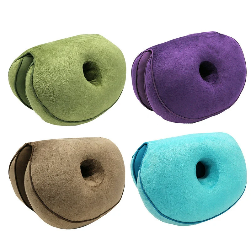 Skanto | OrthoSitz Kissen | Ergonomisch & Druckentlastend | Memory Foam | Abnehmbarer Bezug