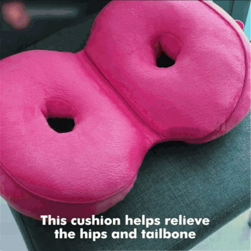 Skanto | OrthoSitz Kissen | Ergonomisch & Druckentlastend | Memory Foam | Abnehmbarer Bezug