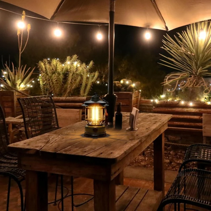 Skanto | Wiederaufladbare Retro LED Campinglaterne