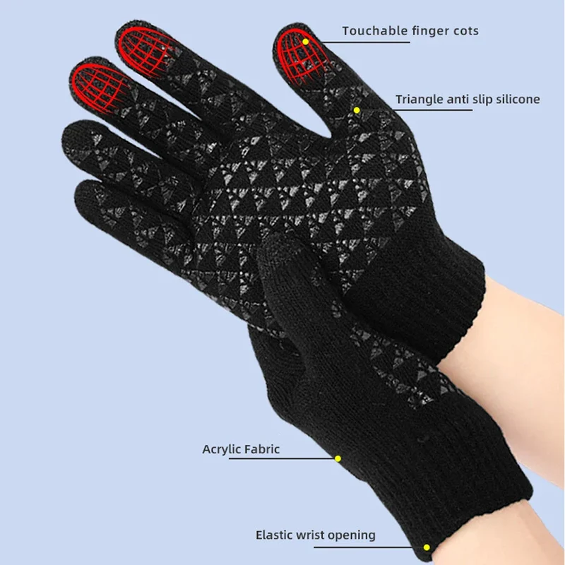 Skanto | FROSTIQ Beheizte Handschuhe | USB-Ladefunktion | Touchscreen & Griffig | Thermohandschuhe für Winter, Outdoor & Radfahren