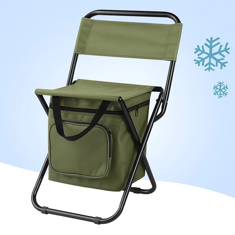 Skanto | Coolcamp Chair – Faltbarer Outdoor-Stuhl mit integrierter Kühlbox und Stauraum