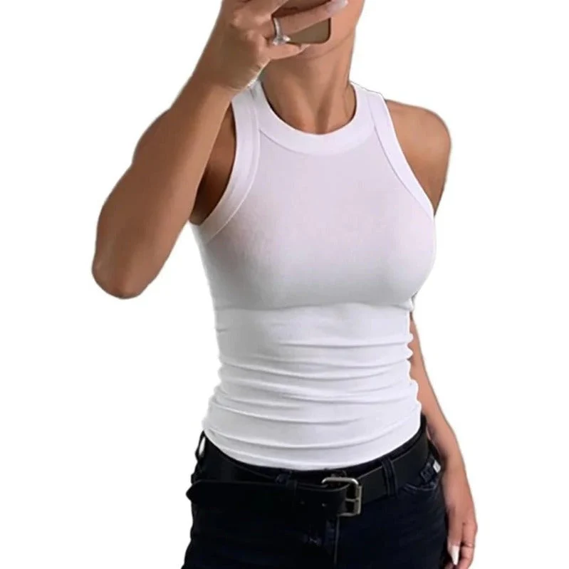 Skanto | Geripptes Racerback-Tanktop für Damen