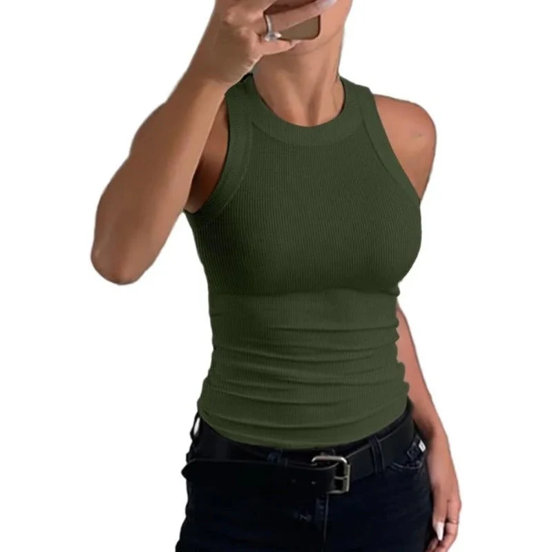 Skanto | Geripptes Racerback-Tanktop für Damen