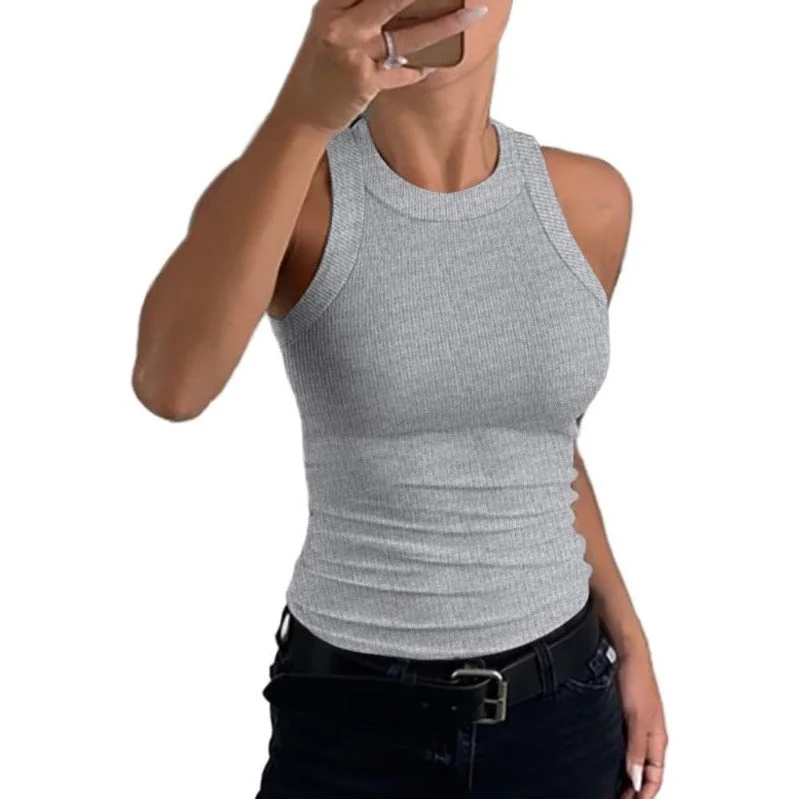 Skanto | Geripptes Racerback-Tanktop für Damen