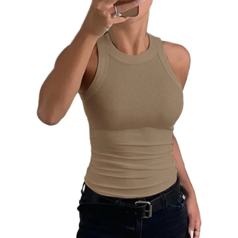 Skanto | Geripptes Racerback-Tanktop für Damen