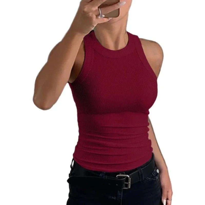 Skanto | Geripptes Racerback-Tanktop für Damen