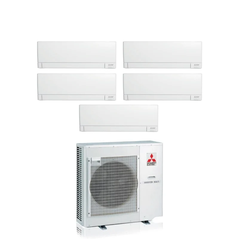 Climatiseur penta-split inverter Mitsubishi Electric Penta Plus Line série MSZ-AY 9+9+9+9+15 avec MXZ-5F102VF R-32 Wi-Fi intégré 9000+9000+9000+9000+15000