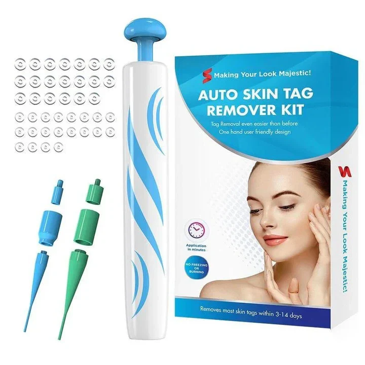 Skanto | DermaClear Warzenentferner | Schmerzfrei | Kompakt & Hygienisch | Für Männer & Frauen