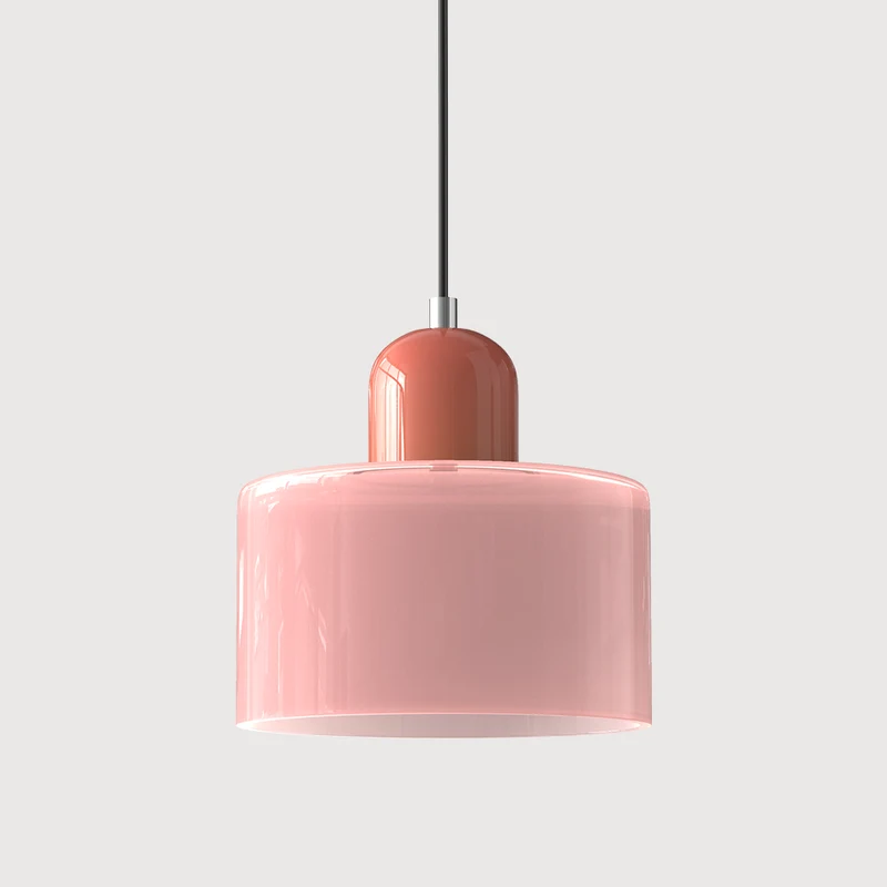 Skanto | Moderne Lampe mit farbigem Glas und geometrischer Form
