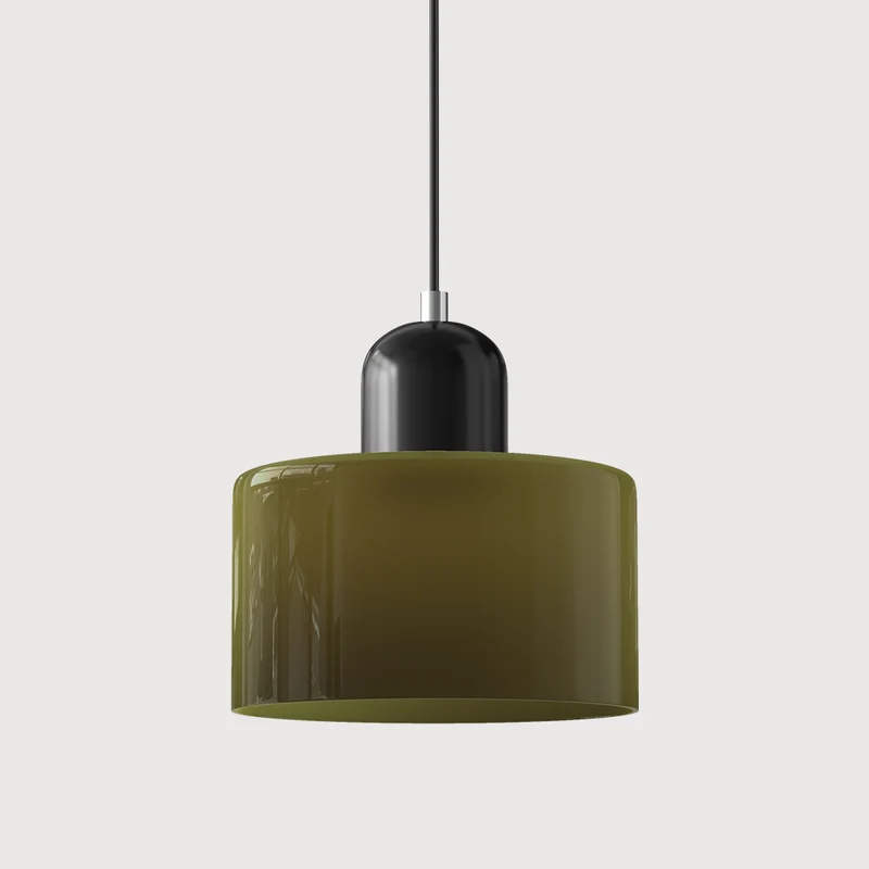 Skanto | Moderne Lampe mit farbigem Glas und geometrischer Form