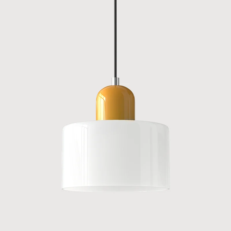 Skanto | Moderne Lampe mit farbigem Glas und geometrischer Form