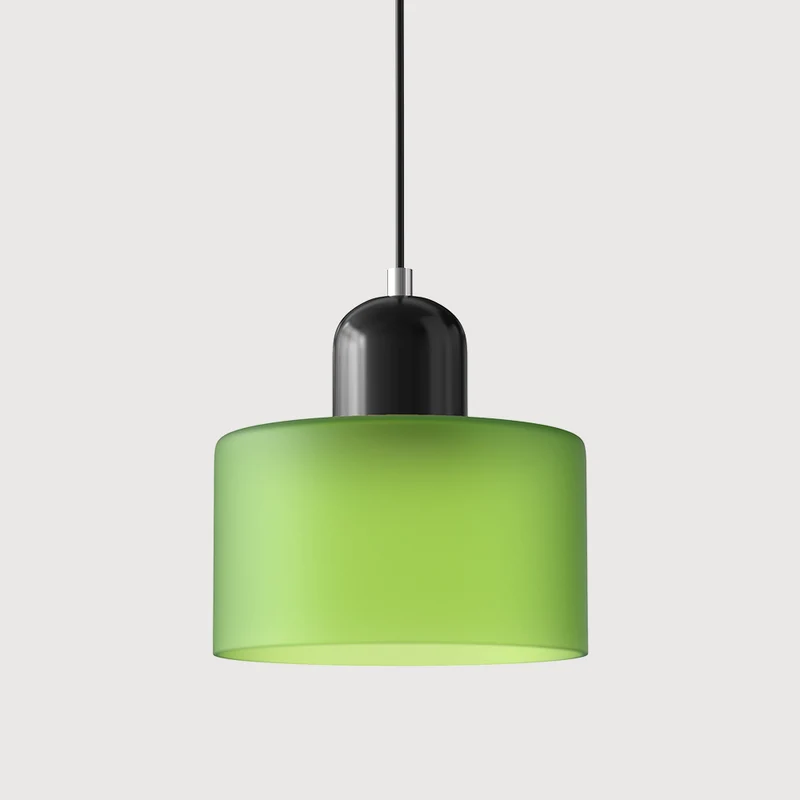 Skanto | Moderne Lampe mit farbigem Glas und geometrischer Form