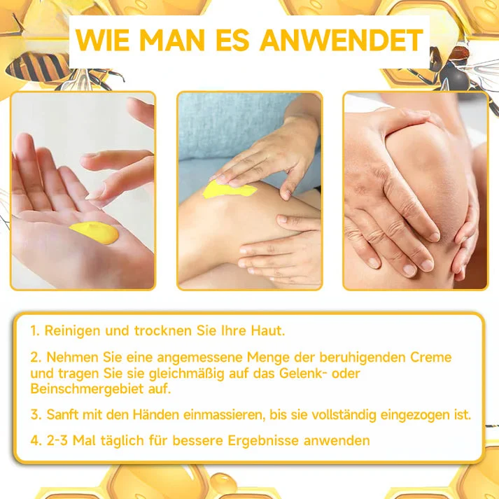 Bee Vital Creme | Schnelle Schmerzlinderung | Skanto