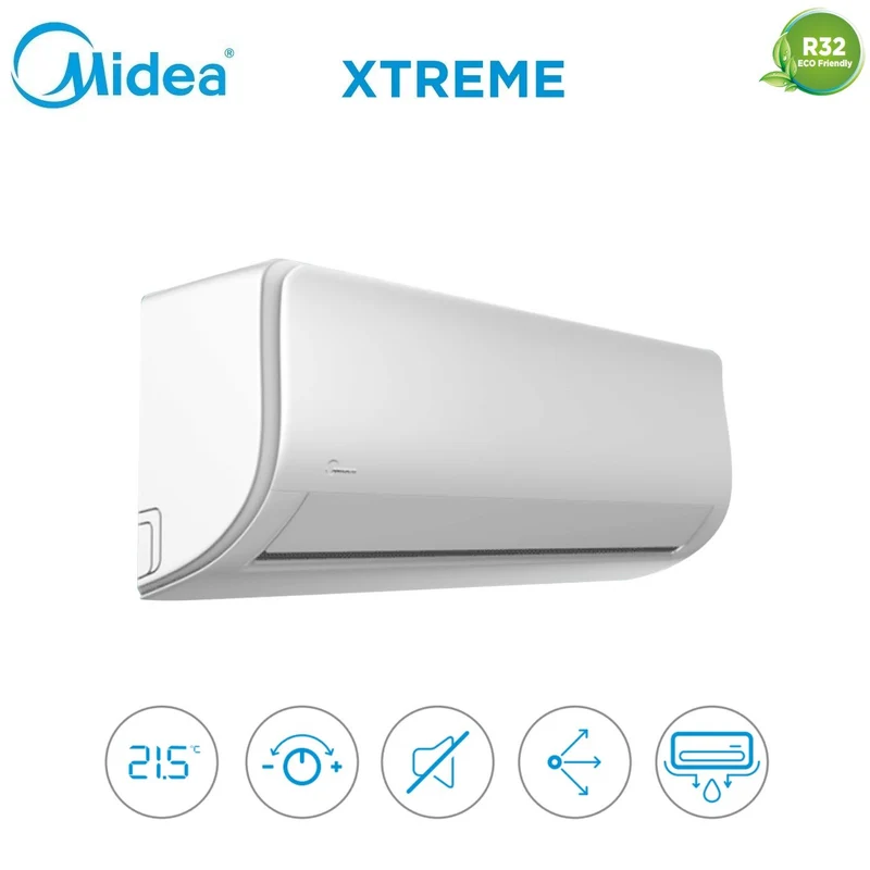 Climatiseur Midea Quadri Split Inverter XTREME PRO Series 9000+9000+9000+9000 BTU avec M4O-36FN8 R-32 et Wi-Fi intégré