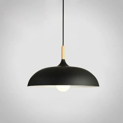 Skanto | Pendelleuchten aus Metall und Holz in zarten Pastellfarben